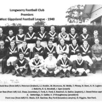 Longwarry Football Club Premiers 1940